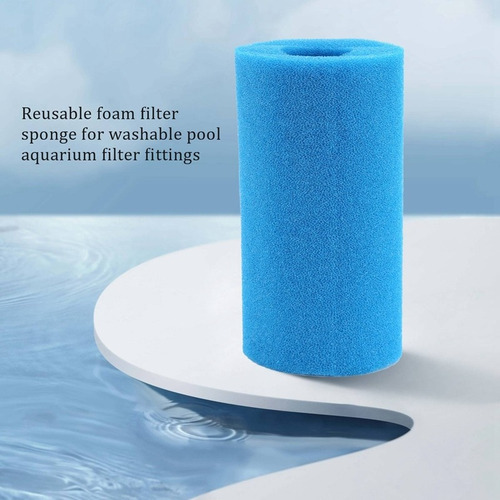 Esponja De Filtro De Espuma De 6 Peças Para Intex Tipo A, Re - Imagem 5