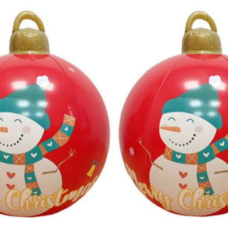 Bola Gigante De Decoração De Pvc Inflável De Natal De 65 Cm, - Imagem 18