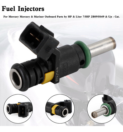 Injetor De Combustível Para Motor Externo Mercury 150hp 4 Te - Imagem 4