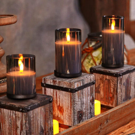 Lâmpada De Velas Elétricas Led Sem Chama De 3 Peças. — foto 13 Lâmpada De Velas Elétricas Led Sem Chama De 3 Peças. — foto 13