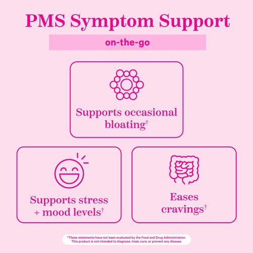 Pink Stork Organic Pms Support Sweets Para Adolescentes E Mu - Imagem 2