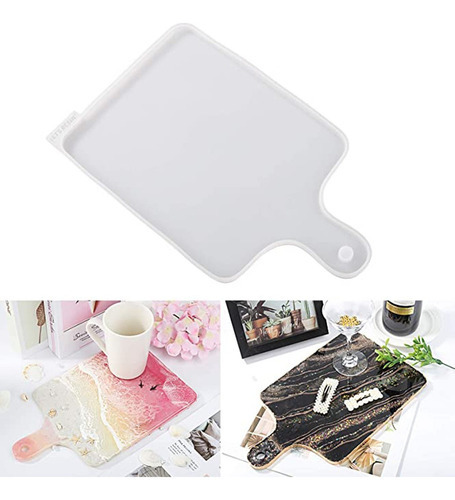 Moldes De Resina De Silicone, Moldes De Bandeja Para Resina - Imagem 2