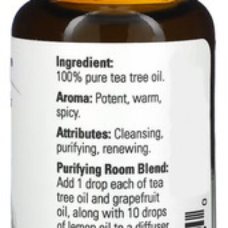 Óleo Essencial Melaleuca 30ml Now Foods Puro Importado 5un - Imagem 4