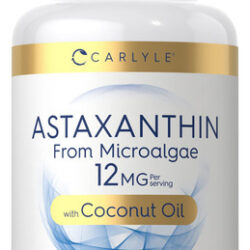 Suplemento Carlyle Astaxantina 12 Mg 120 Cápsulas Gelatinosa