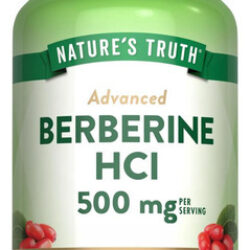 Natures Truth Berberina 500mg | 60 Cápsulas | Suplemento Veg