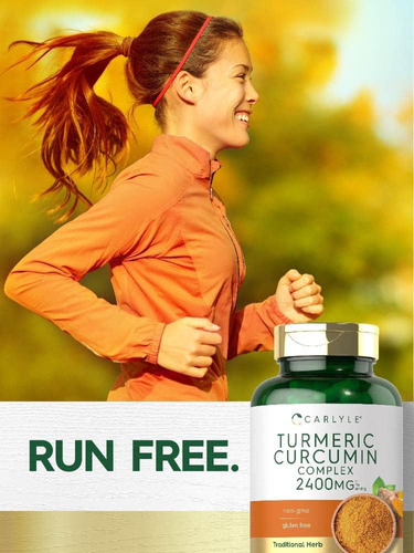 Suplemento De Curcumina De Cúrcuma Carlyle 2400 Mg | 180 Cáp - Imagem 6