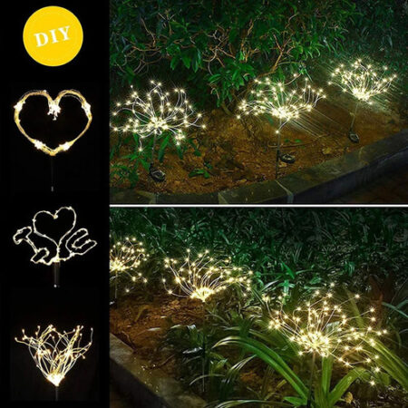 Pacote Com 8 Lâmpadas De Fogos De Artifício De Jardim À Prov — foto 21 Pacote Com 8 Lâmpadas De Fogos De Artifício De Jardim À Prov — foto 21