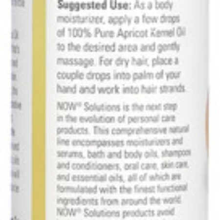Óleo De Damasco Now Foods 100% Puro 118ml Importado 2un - Imagem 4