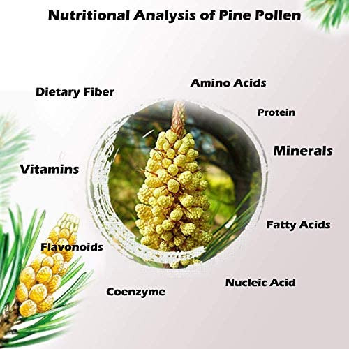 Pólen De Pinho Eco-taste 6 Onças, Colhido Selvagem - Pinus - Imagem 5