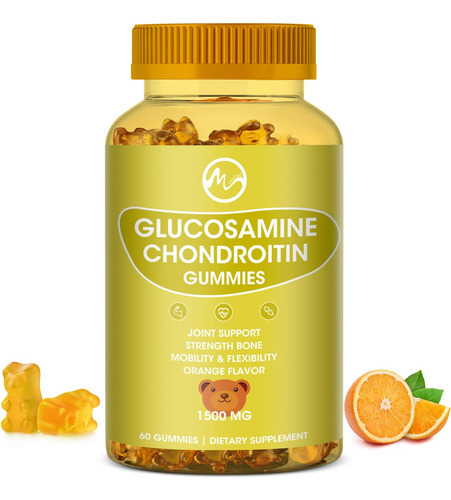 Gomas De Glucosamina E Condroitina Com Msm - 1500 Mg De For