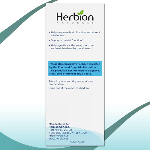 Líquido De Suporte De Memória Herbion Naturals - Para Adulto - Imagem 2
