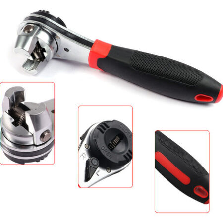 Chave De Catraca Ajustável De 6-22 Mm Direct Do Fabricante - Imagem 4