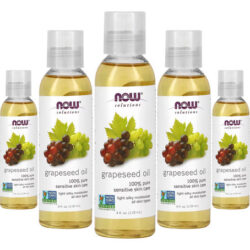 Óleo De Semente De Uva 118ml Now Foods Grapeseed Oil 5un
