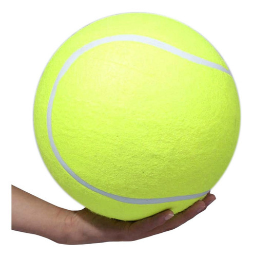 Bola De Tênis Gigante 24 Cm Pet Toy Assinatura Jumbo Big Ten - Imagem 4