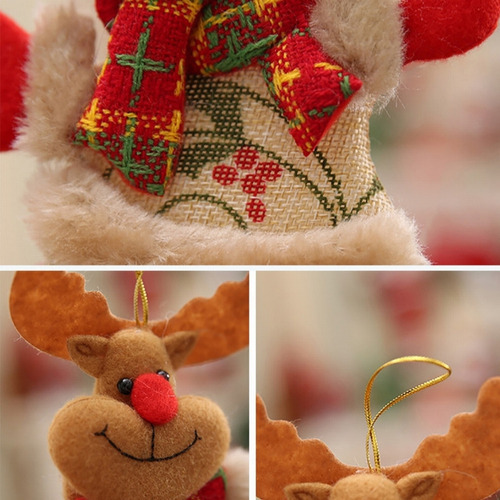 8 Peças De Bonecas De Natal Para Crianças Fofas, Decorações - Imagem 4