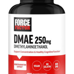 Suplemento Dmae Do Fator De Força Para Concentração, Foco E