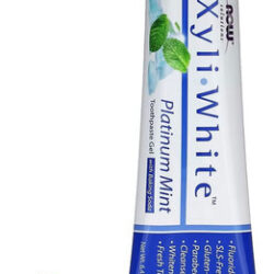 Gel Creme Dental Xyliwhite Now Foods 181g Porta Cápsulas