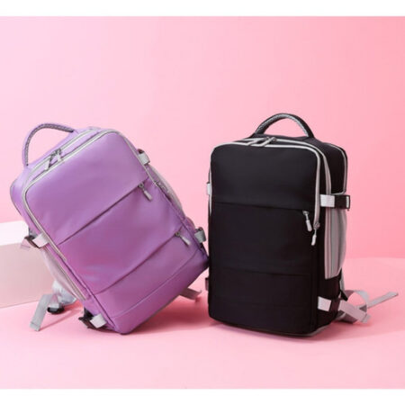 Mochila De Viagem Impermeável Feminina De Grande Capacidade - Imagem 18