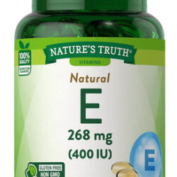 Natures Truth Vitamin E 400 Natural (d-alpha) 100 Softgels,