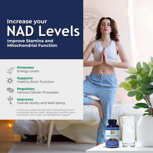 Liposomal Nad + 810 Mg, Nicotinamida Ribosídeo Equivalente C - Imagem 4