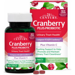 Comprimidos Probióticos Cranberry Plus Do Século 21, Contage