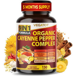 Complexo 9in1 De Pimenta Caiena Orgânica 12.900 Mg Com Canel