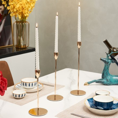 Castiçal Decorativo, Conjunto De Castiçais, Conjunto De 3 Pa - Imagem 7