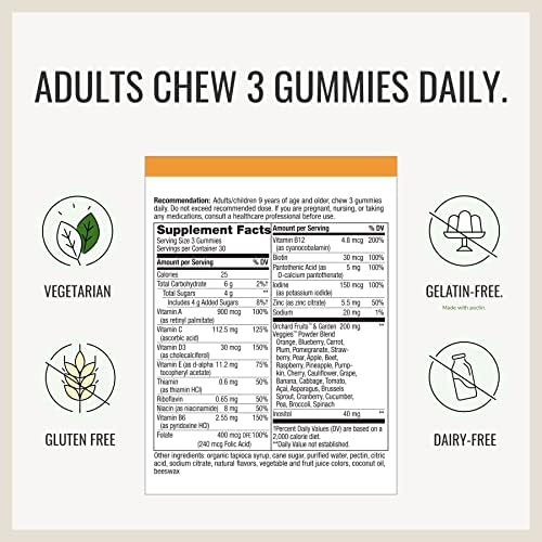 Vitamina Multiple Nature's Way Alive/90 Gomitas - Imagem 6