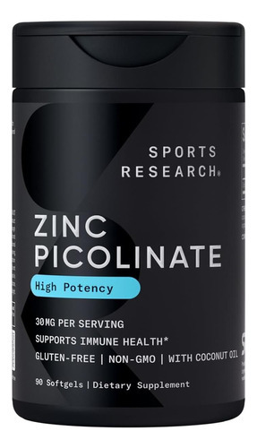Picolinato De Zinco De Alta Potência De Pesquisa Esportiva 3