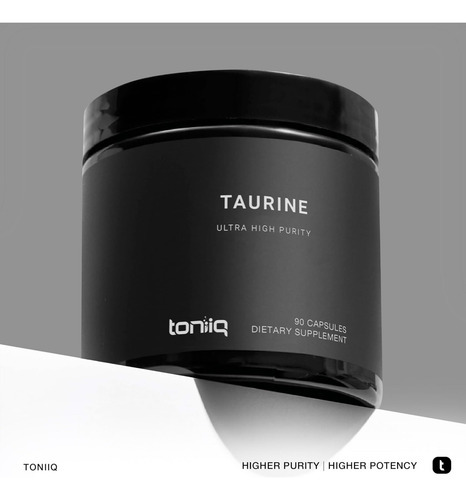Suplemento De Taurina Toniiq 2000 Mg - Cápsulas De Taurina E - Imagem 3