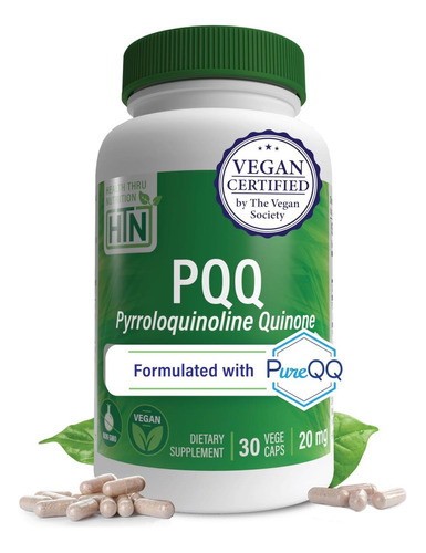 Saúde Através Da Nutrição Pqq 20mg 30 Porções Pirro -caloqui
