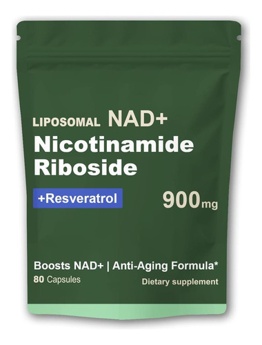 Suplemento Lipossômico De Quackiki Com Nad Nad Nicotinamida
