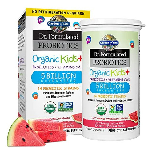 Garden Of Life Dr. Formulated Probiotics Organic Kids + Plu