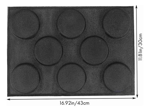 Formas De Pão De Hambúrguer De Silicone, Moldes De Padaria P - Imagem 5
