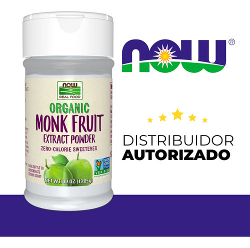 Extrato Pó Fruta Monge Now Foods Orgânico 19.85g Importado - Imagem 5