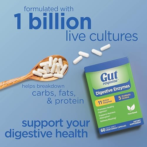 Enzimas Digestivas De Resposta Intestinal, Suporte Digestivo - Imagem 5