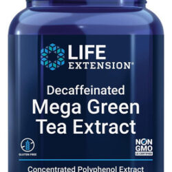 Extrato De Mega Chá Verde Descafeinado Life Extension - Rico