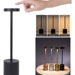 Candeeiro De Mesa Sem Fio Recarregável Moderno Restaurant Le