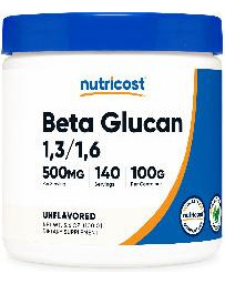 Beta Glucan Em Pó Nutricost 100g 1,3/1,6 Não Transgênico Sem - Imagem 2