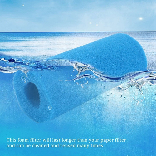 Esponja De Filtro De Espuma De 6 Peças Para Intex Tipo A, Re - Imagem 7