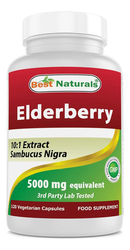 Best Naturals Sabugueiro Sambucus Nigra 5000 Mg Equivalente