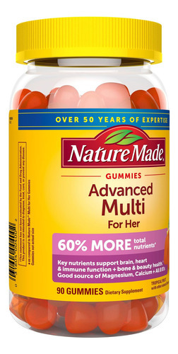 Gomas Multivitamínicas Avançadas Da Nature Made Para Ela Com - Imagem 8