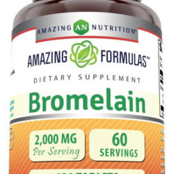 Suplemento De Bromelaína De Fórmulas Incríveis | 2.000 Mg Po