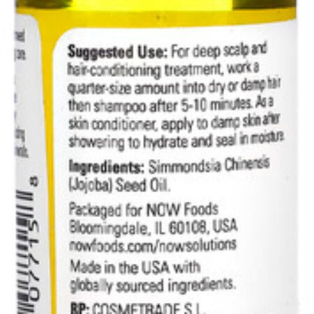 Óleo De Jojoba Now Foods 30 Ml Puro Importado 2un - Imagem 3