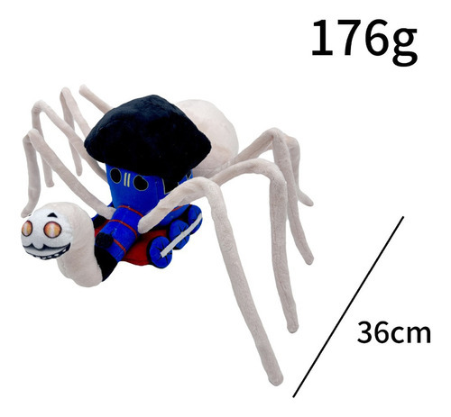 Trem Aranha Thomas Boneca Brinquedo De Pelúcia Presente 36cm - Imagem 2