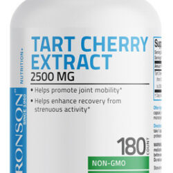 Suplemento: Cápsulas De Extrato De Cereja Bronson Tart 2500m