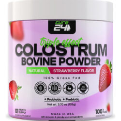 Suplemento Em Pó De Colostro Bovino Cure24 X3 Para 100% Y