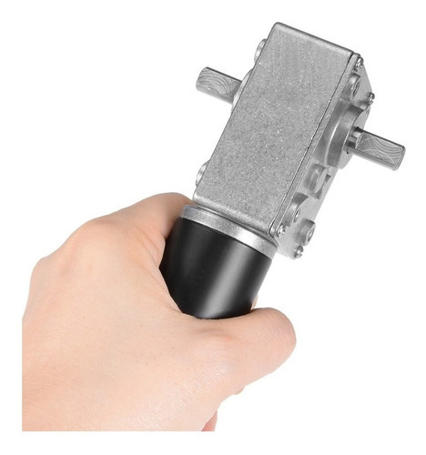 Motor Redutor Helicoidal De Eixo Duplo Dc 12v 250rpm - Imagem 7