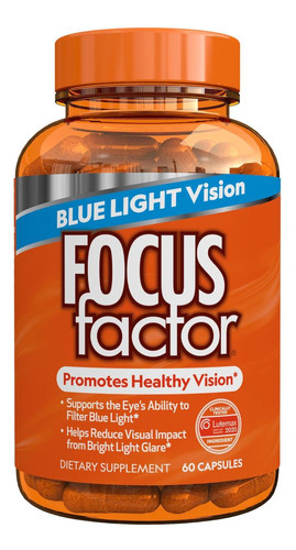Fórmula Focus Factor Blue Light (60 Unidades) - Vitaminas Pa