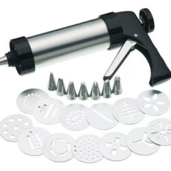 Kit Pistola De Galletas Churrera Dispensador Moldes Pasteles